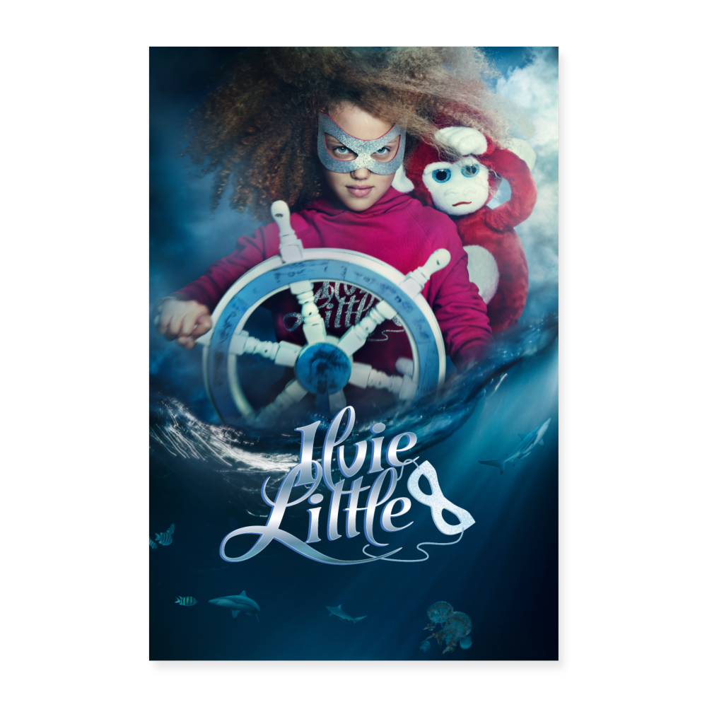 ILVIE LITTLE POSTER II The Storm II 40x60 cm - white