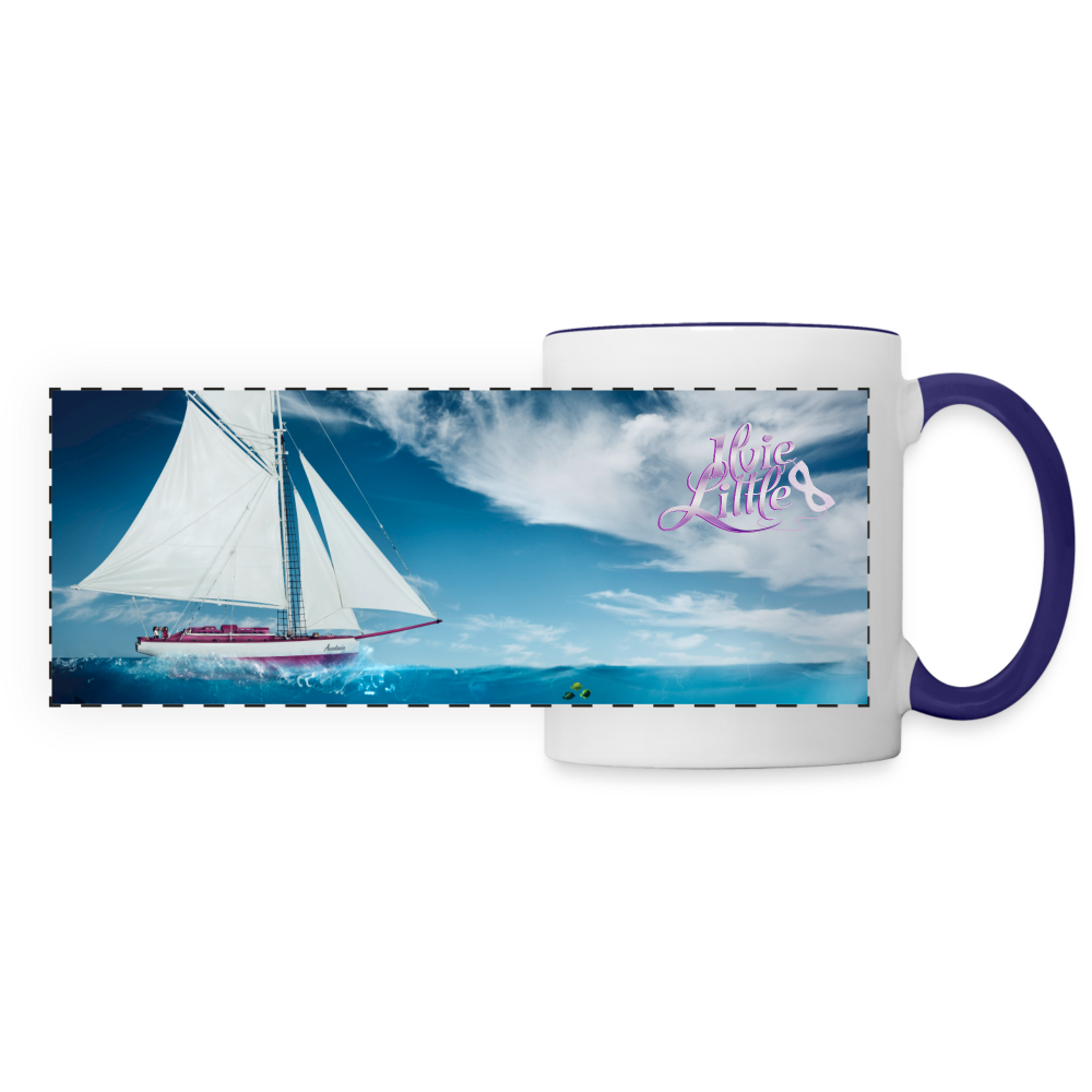 ADVENTURE AT HOME CUP II Anastasia - white/cobalt blue