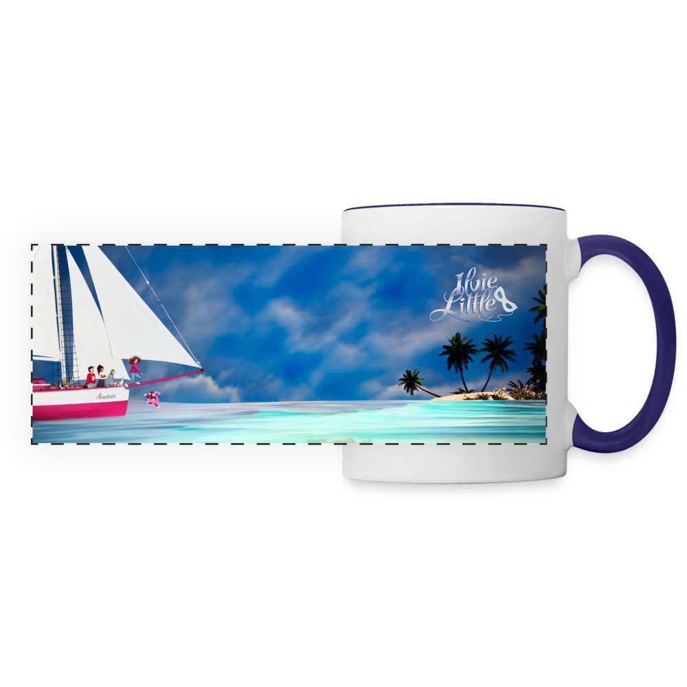 ADVENTURE AT HOME CUP II The Jump - white/cobalt blue