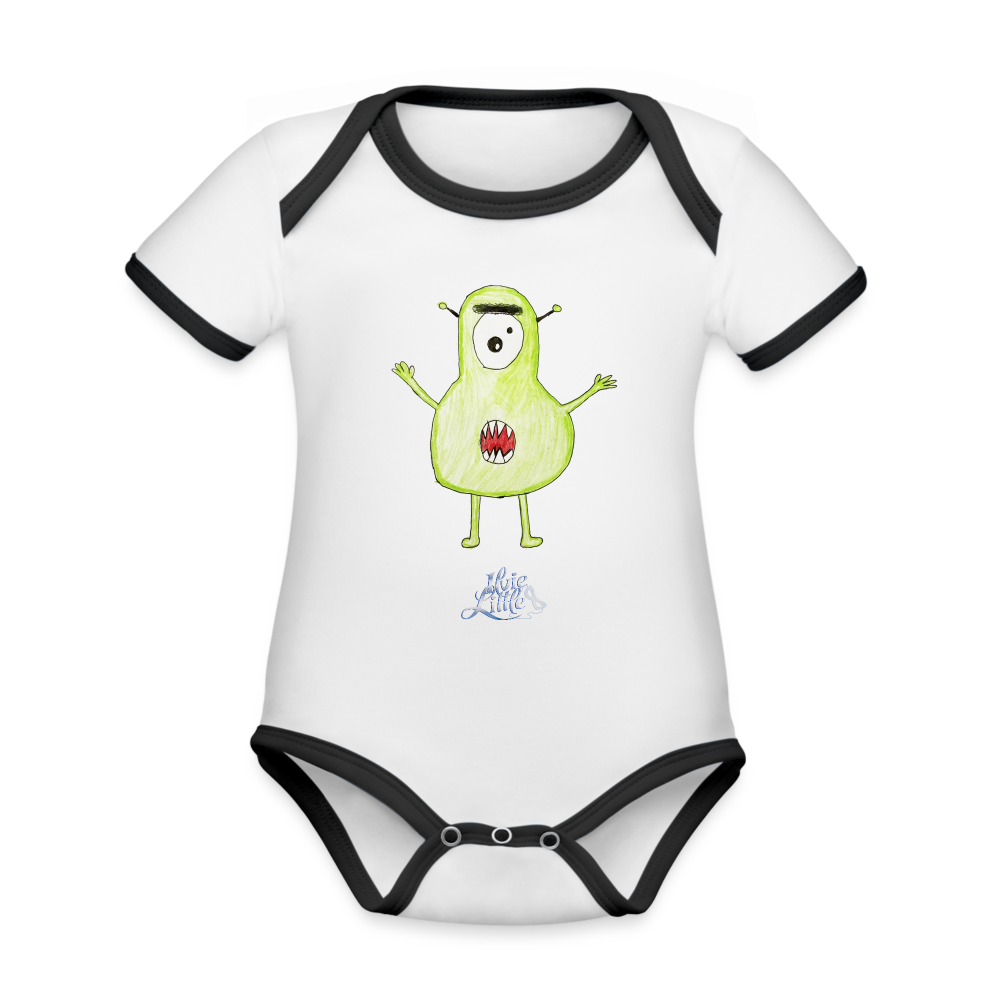 Monster Charlene Baby - white/black