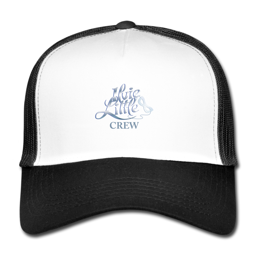 ILVIE LITTLE CREW Cap - white/black - Trucker Cap |